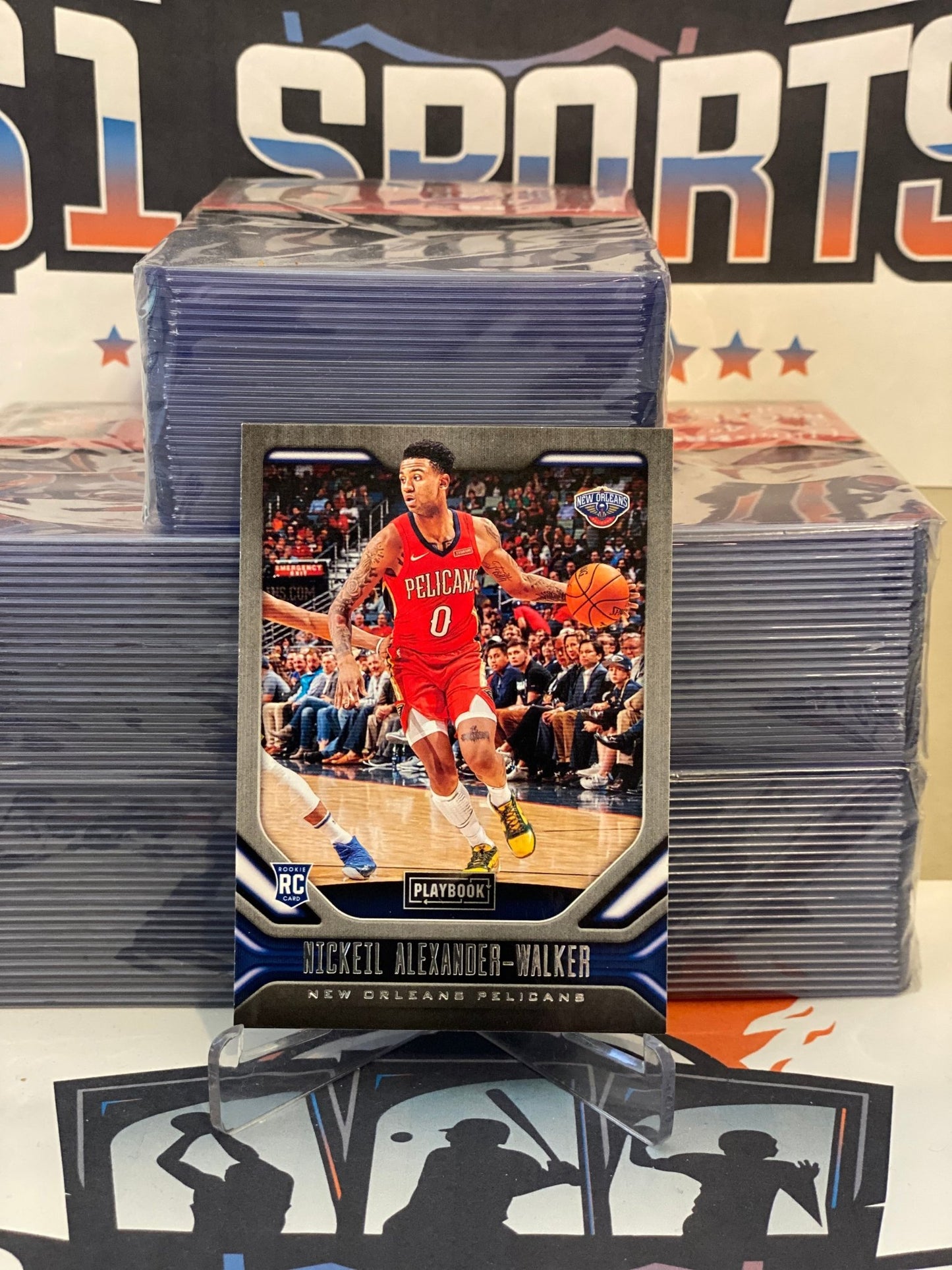 2019 Panini Chronicles (Playbook) Nickeil Alexander-Walker Rookie #189