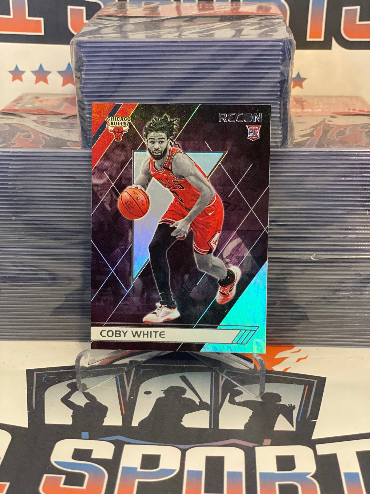 2019 Panini Chronicles (Recon) Coby White Rookie #295