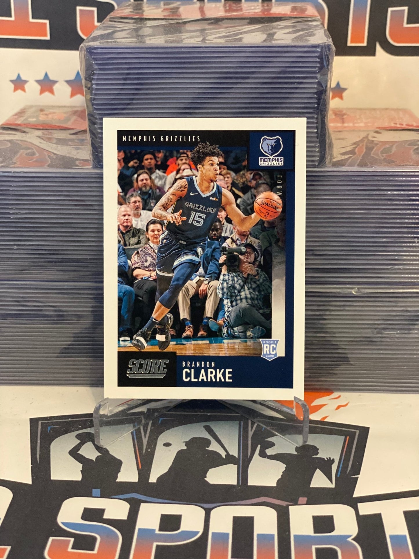 2019 Panini Chronicles (Score) Brandon Clarke Rookie #616
