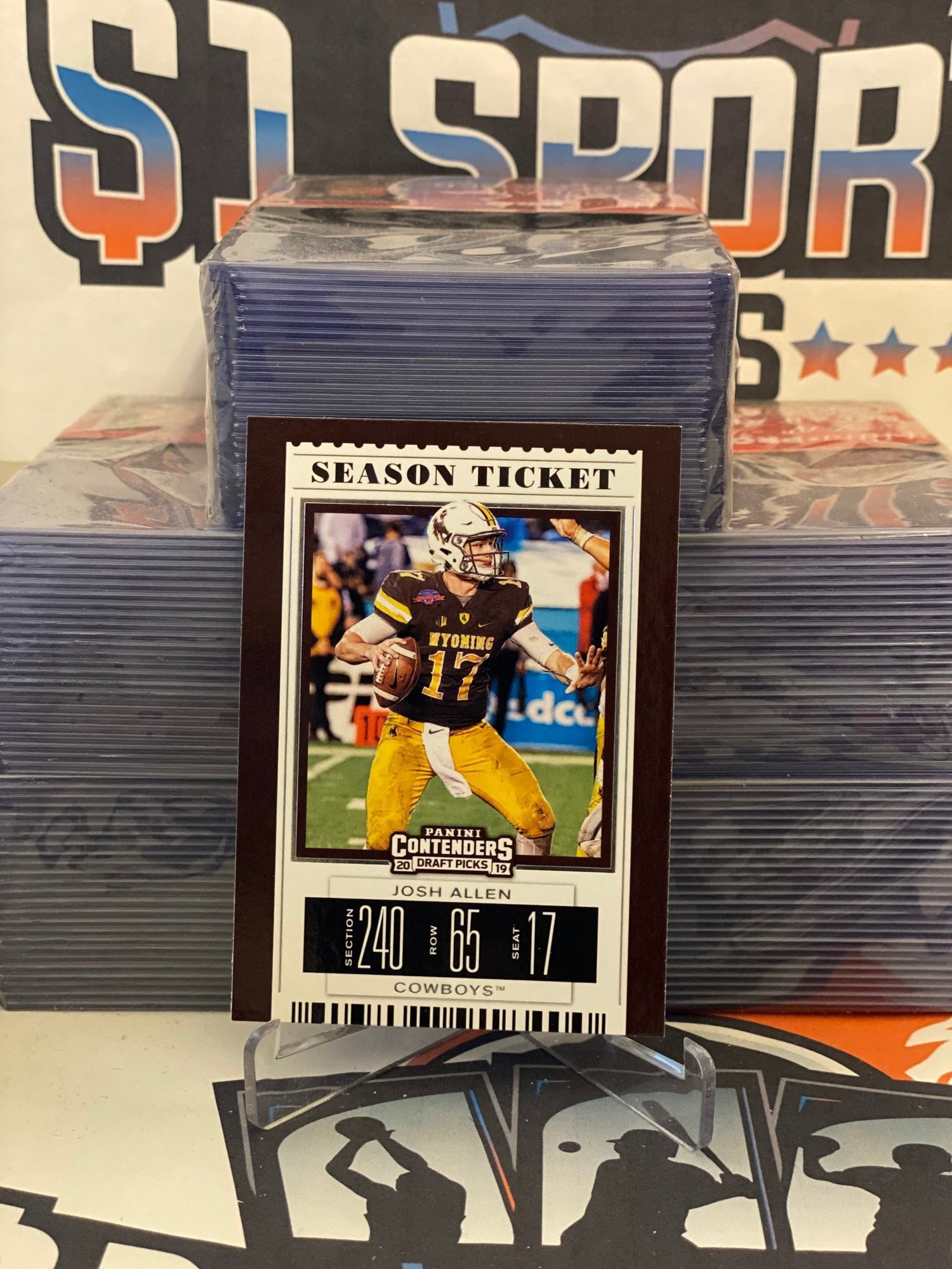 2019 Panini Contenders Draft Picks Josh Allen #53