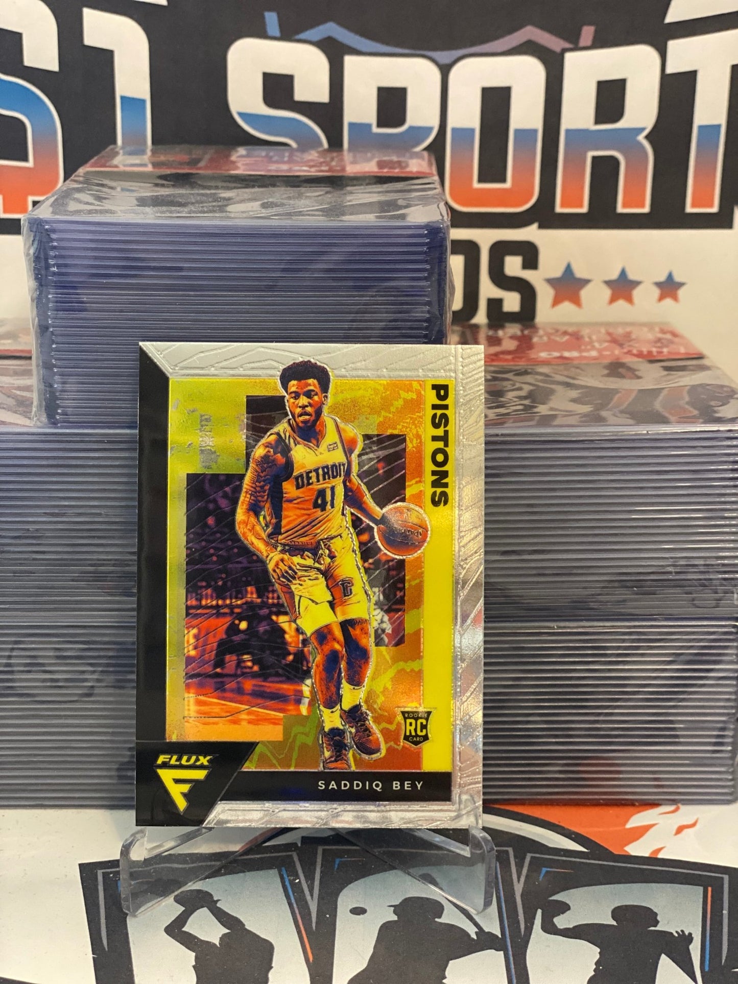 2019 Panini Flux Saddiq Bey Rookie #212