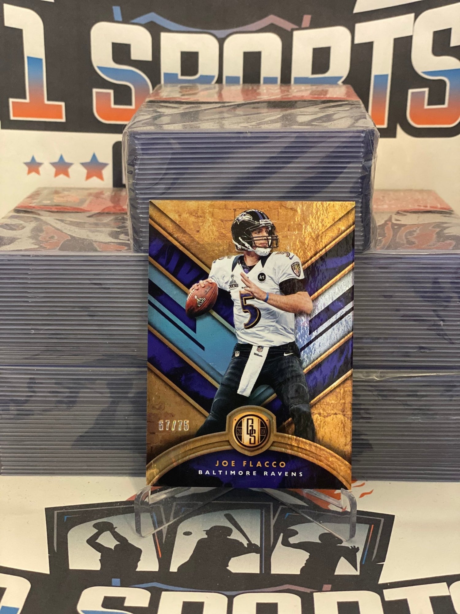 2019 Panini Gold Standard (67/75) Joe Flacco #107