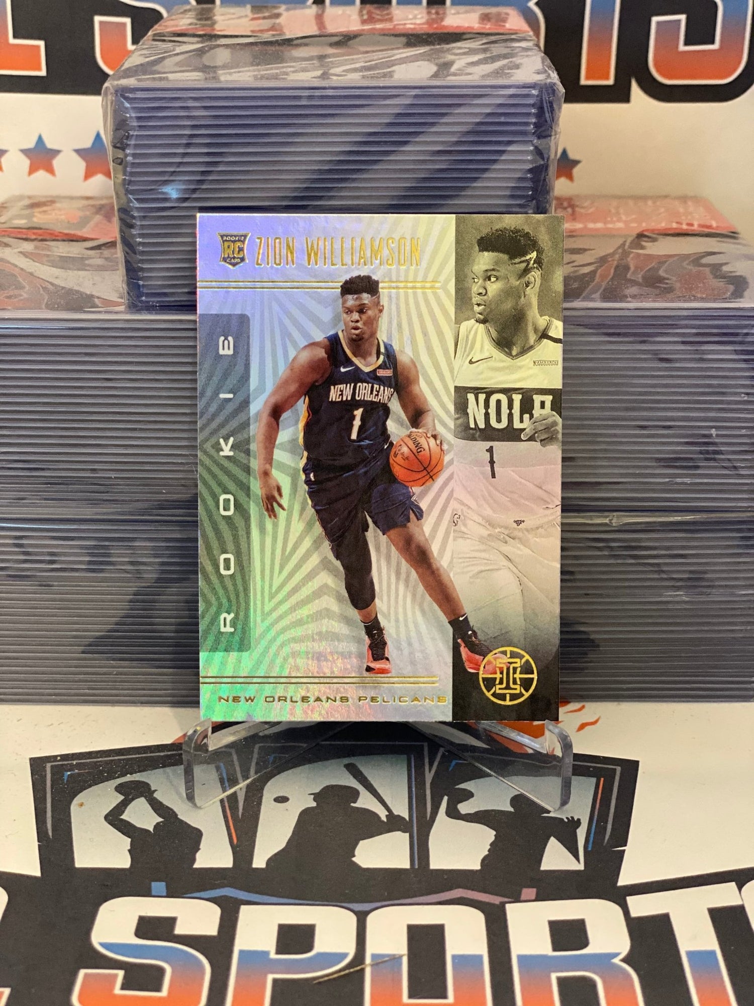 2019 Panini Illusions Zion Williamson Rookie #151