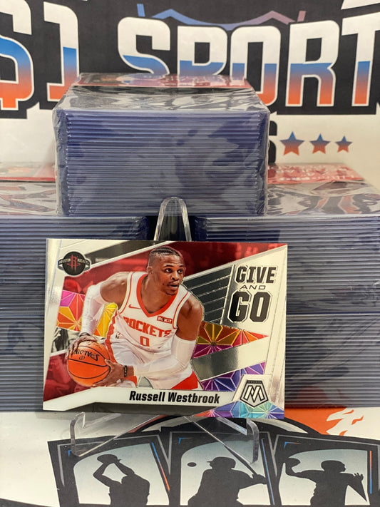 2019 Panini Mosaic (Give and Go) Russell Westbrook #11