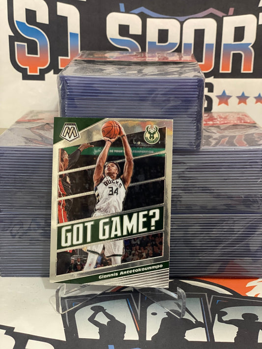 2019 Panini Mosaic (Got Game?) Giannis Antetokounmpo #25