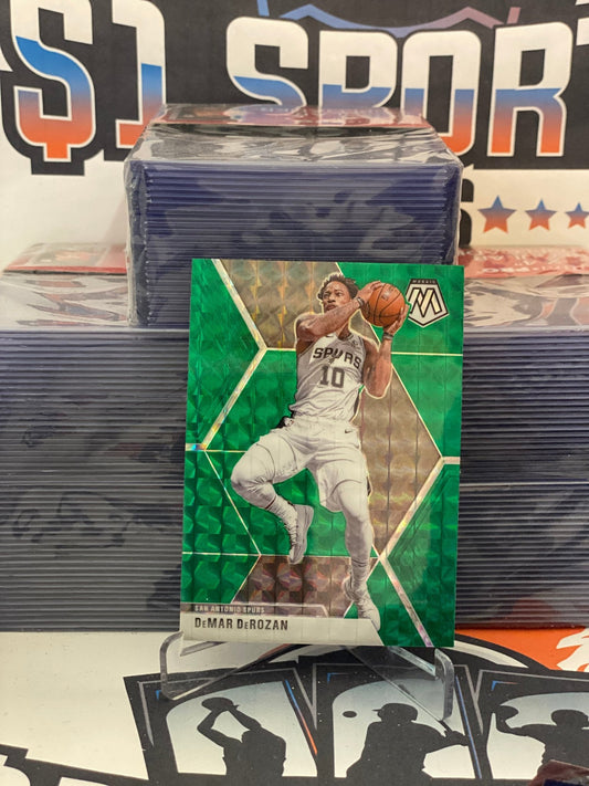 2019 Panini Mosaic (Green Prizm) DeMar DeRozan #184