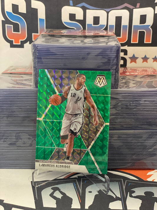 2019 Panini Mosaic (Green Prizm) LaMarcus Aldridge #194