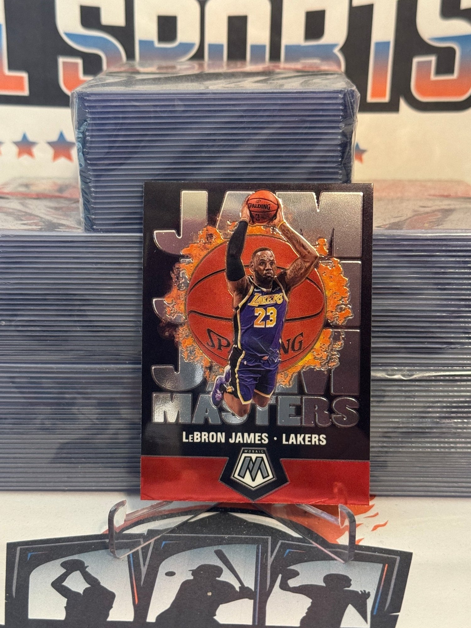 2019 Panini Mosaic (Jam Masters) LeBron James #16
