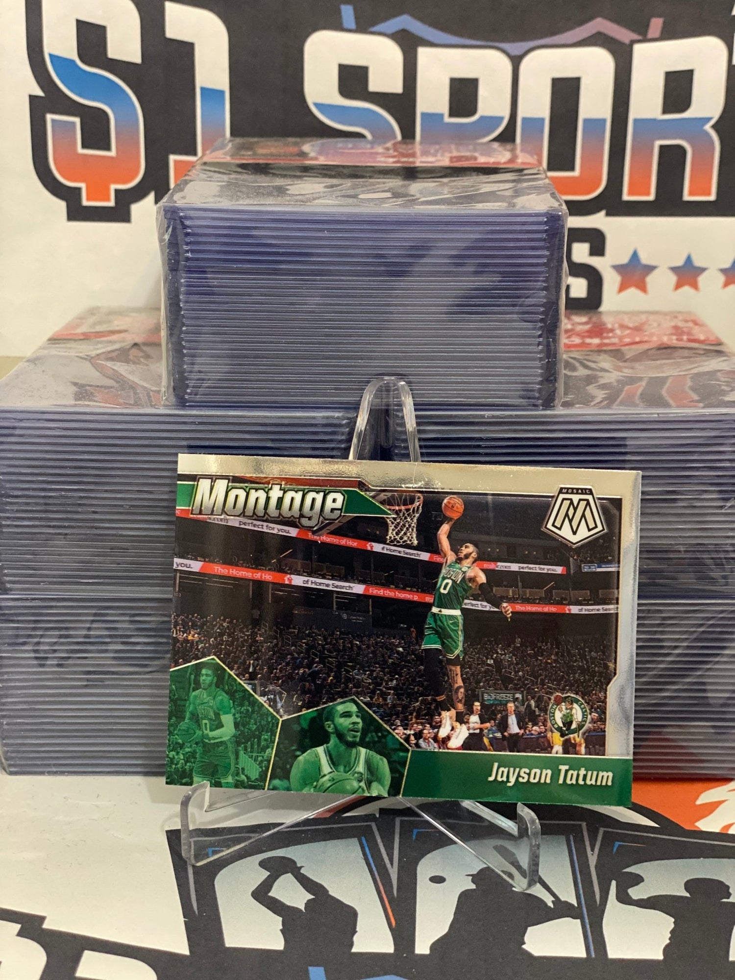 2019 Panini Mosaic (Montage) Jayson Tatum #6