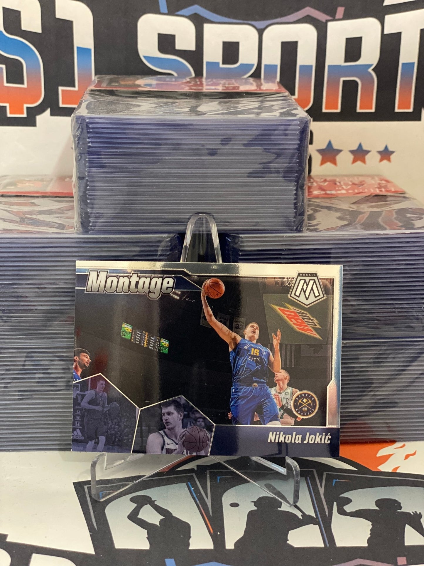 2019 Panini Mosaic (Montage) Nikola Jokic #30