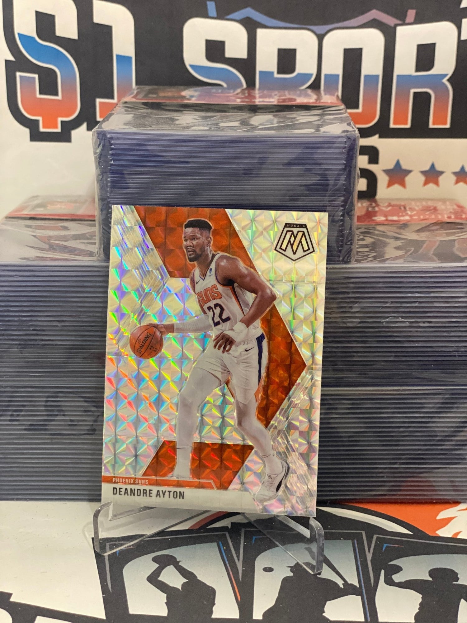 2019 Panini Mosaic (Mosaic Prizm) DeAndre Ayton #138