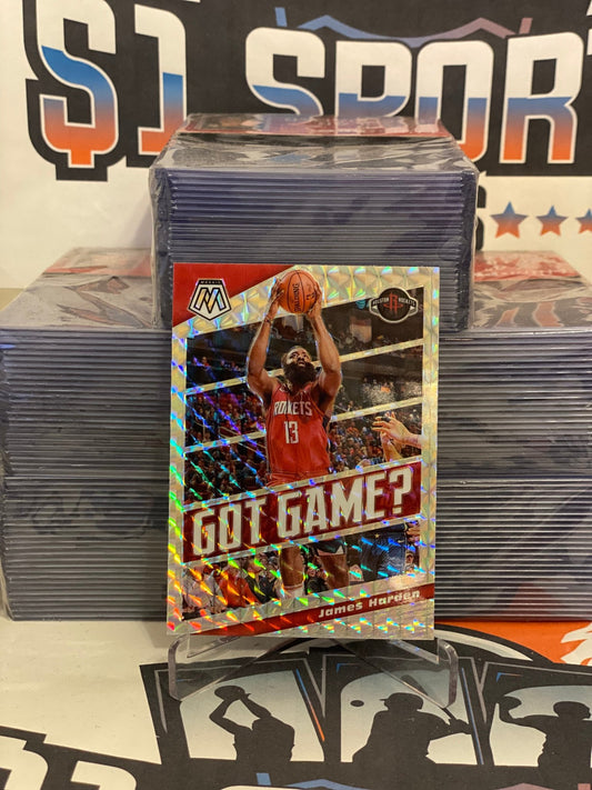 2019 Panini Mosaic (Mosaic Prizm, Got Game?) James Harden #23