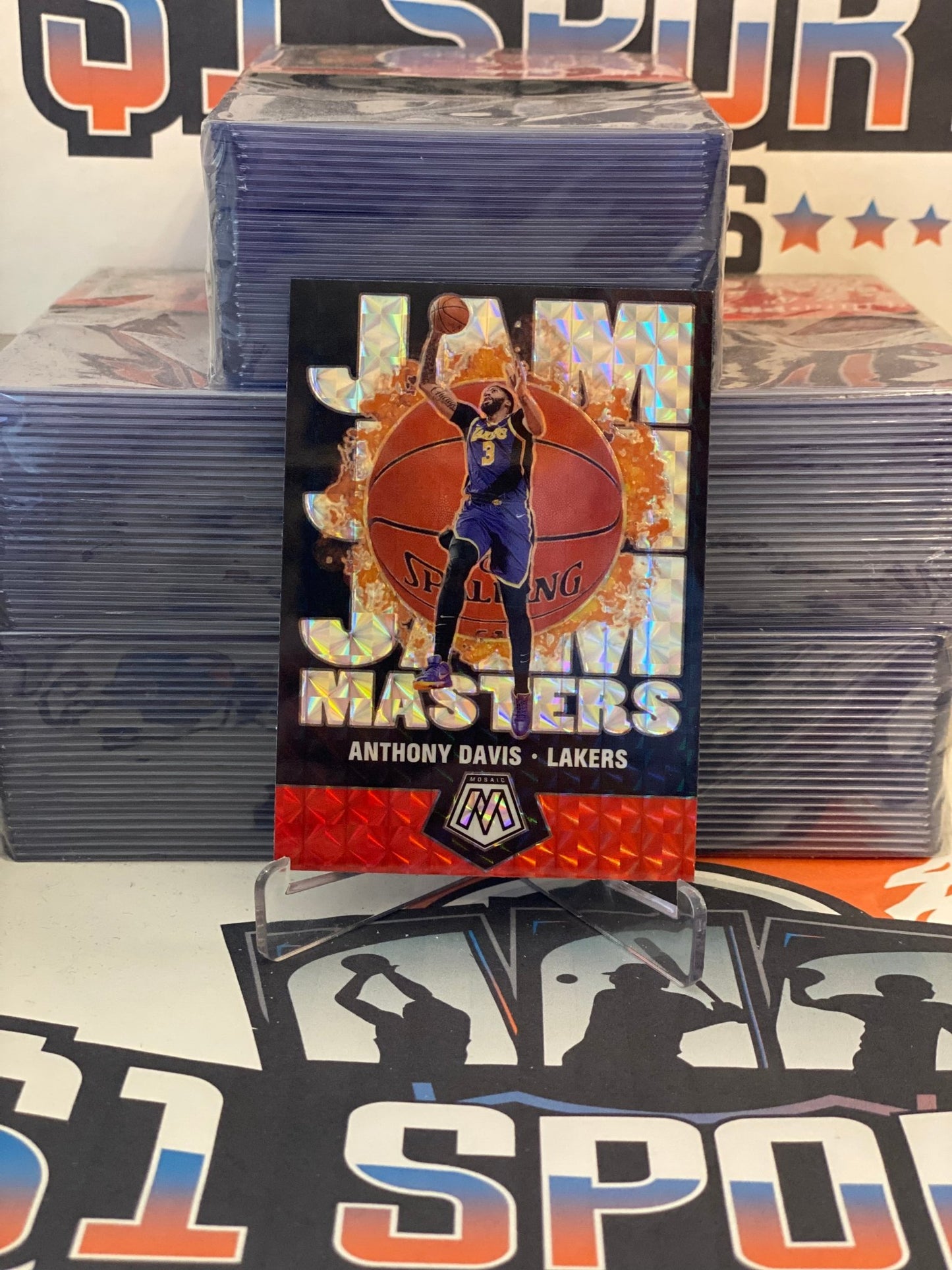 2019 Panini Mosaic (Mosaic Prizm, Jam Masters) Anthony Davis #17