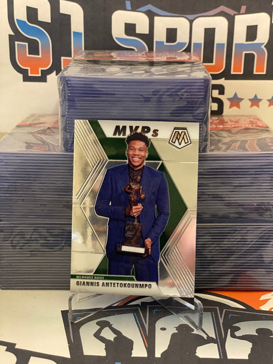 2019 Panini Mosaic (MVPs) Giannis Antetokounmpo #297