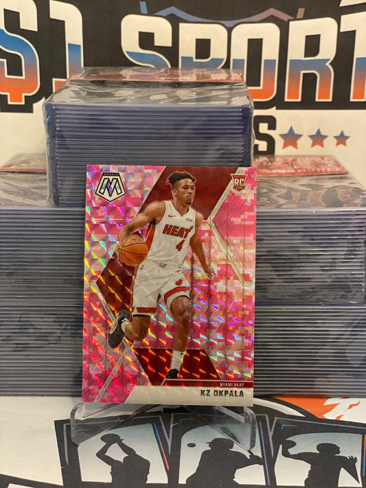 2019 Panini Mosaic (Pink Camo Prizm) KZ Okpala Rookie #210