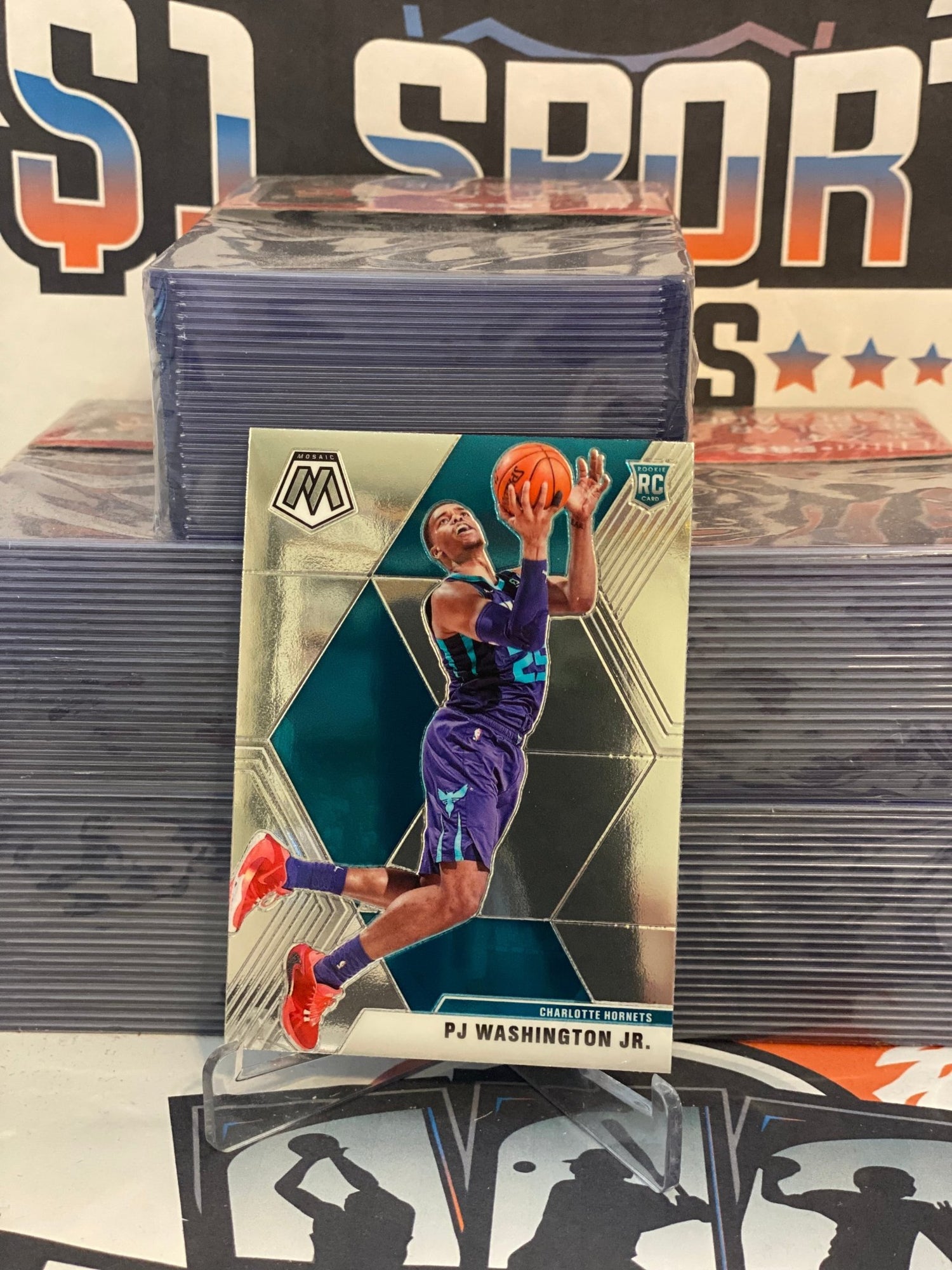 2019 Panini Mosaic PJ Washington Jr. Rookie #213