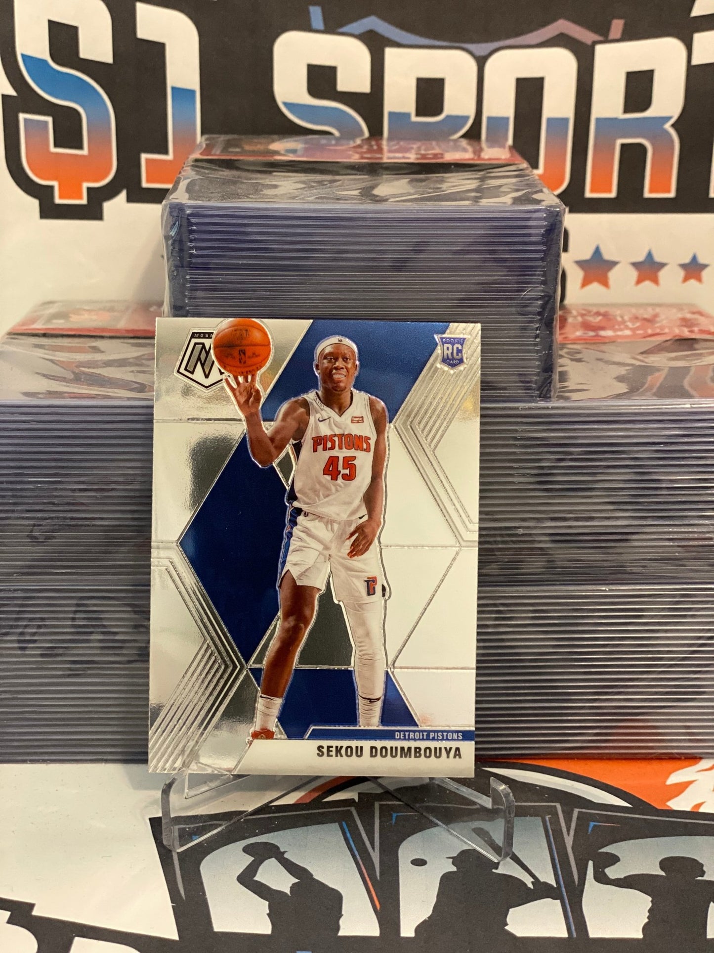 2019 Panini Mosaic Sekou Doumbouya Rookie #243