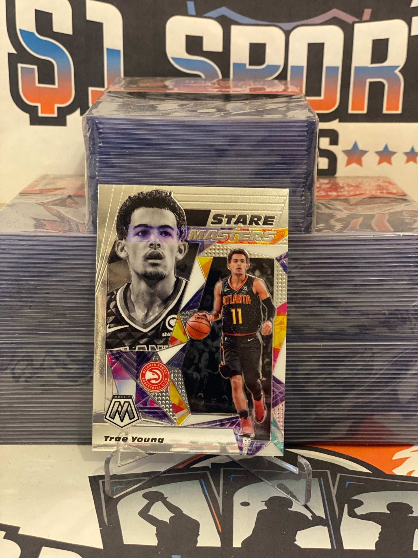 2019 Panini Mosaic (Stare Masters) Trae Young #12