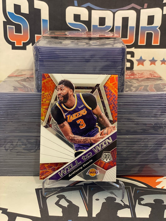 2019 Panini Mosaic (Will to Win) Anthony Davis #6