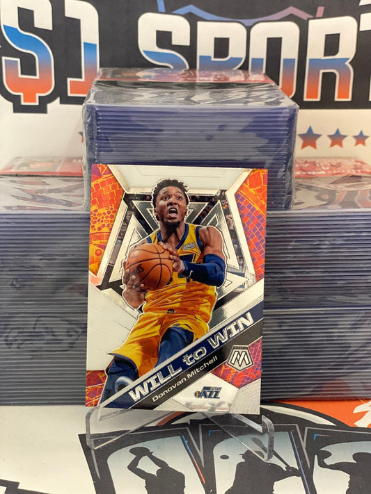 2019 Panini Mosaic (Will to Win) Donovan Mitchell #16