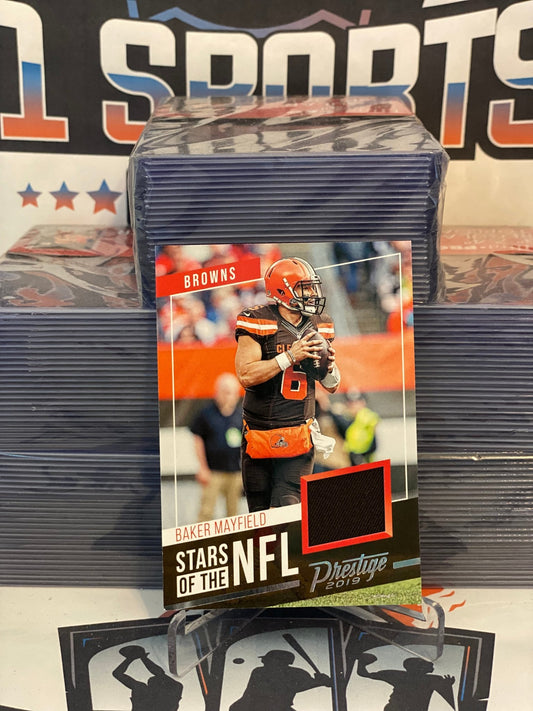 2019 Panini Prestige (Stars of the NFL Relic) Baker Mayfield #SS-BM