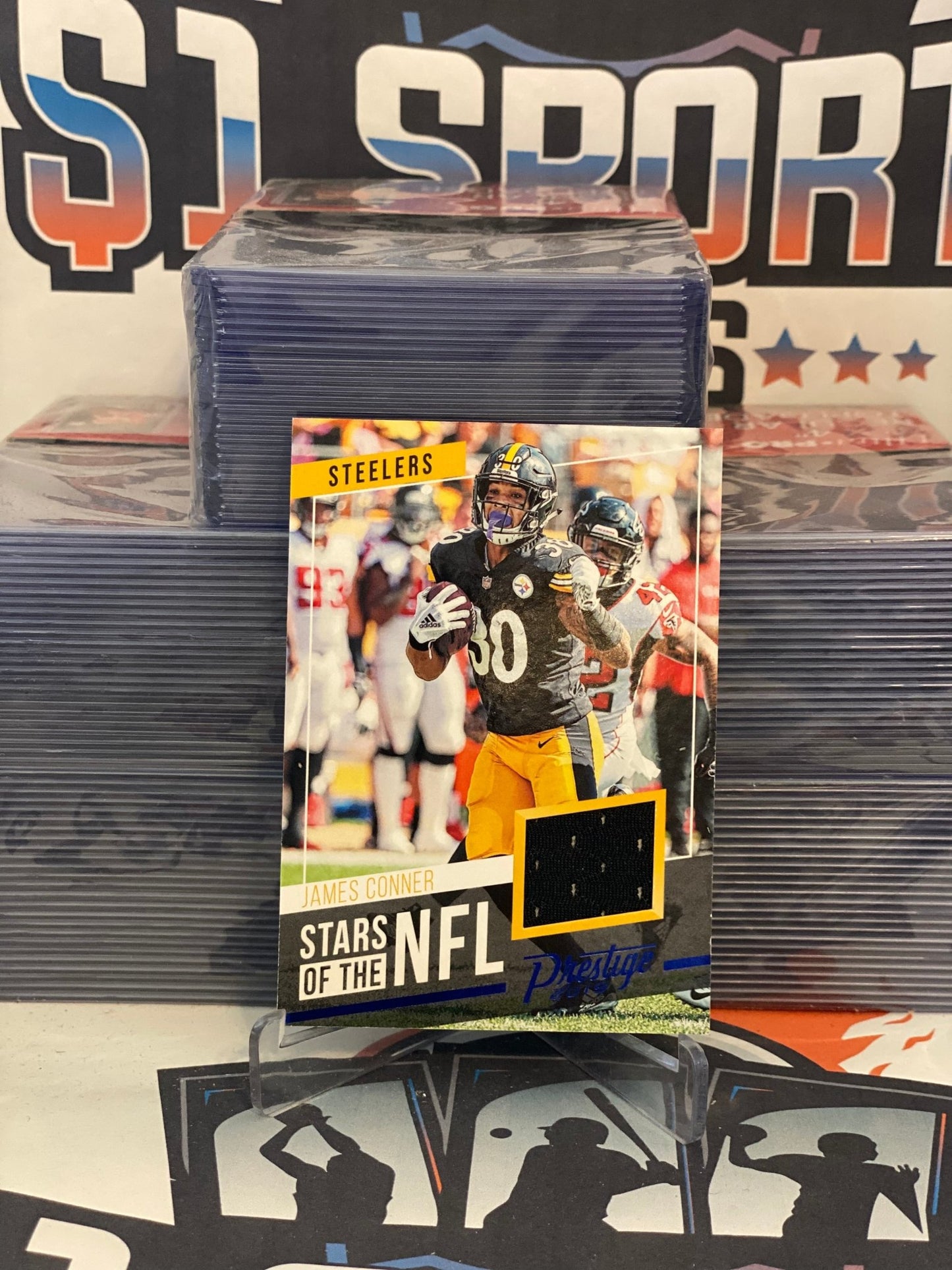 2019 Panini Prestige (Stars of the NFL Relic) James Conner #SS-MC