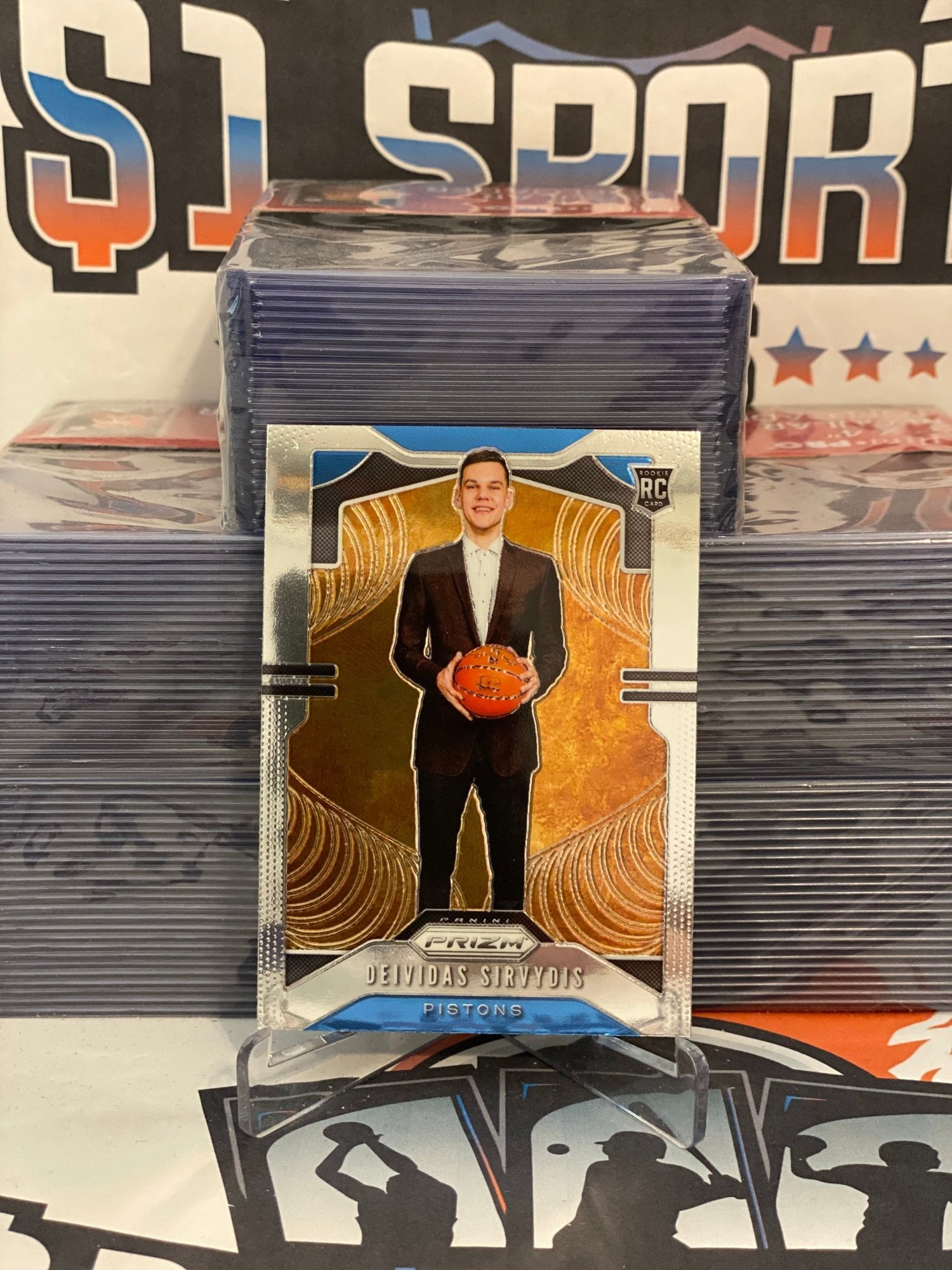 2019 Panini Prizm Deividas Sirvydis Rookie #298