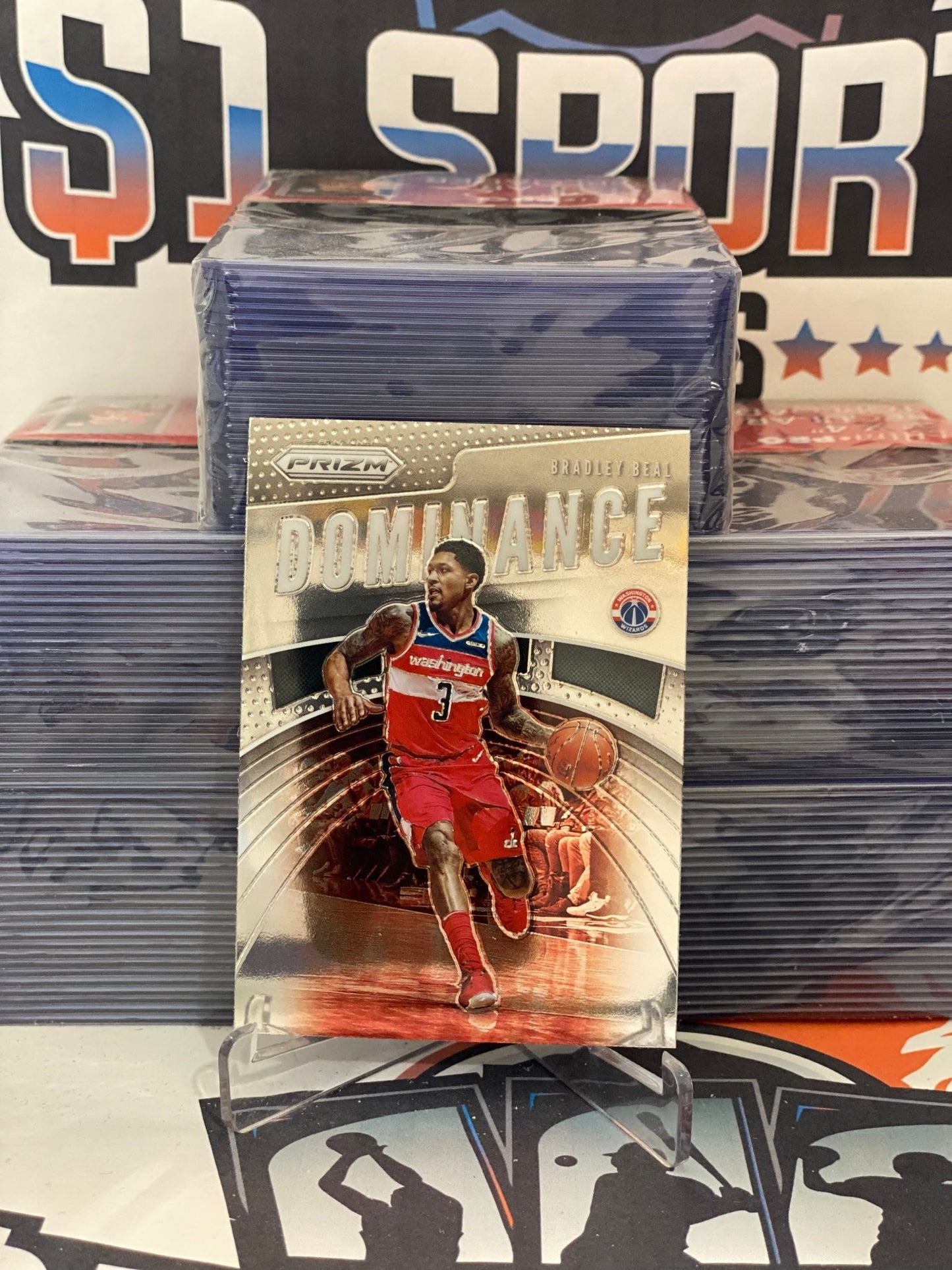 2019 Panini Prizm (Dominance) Bradley Beal #5