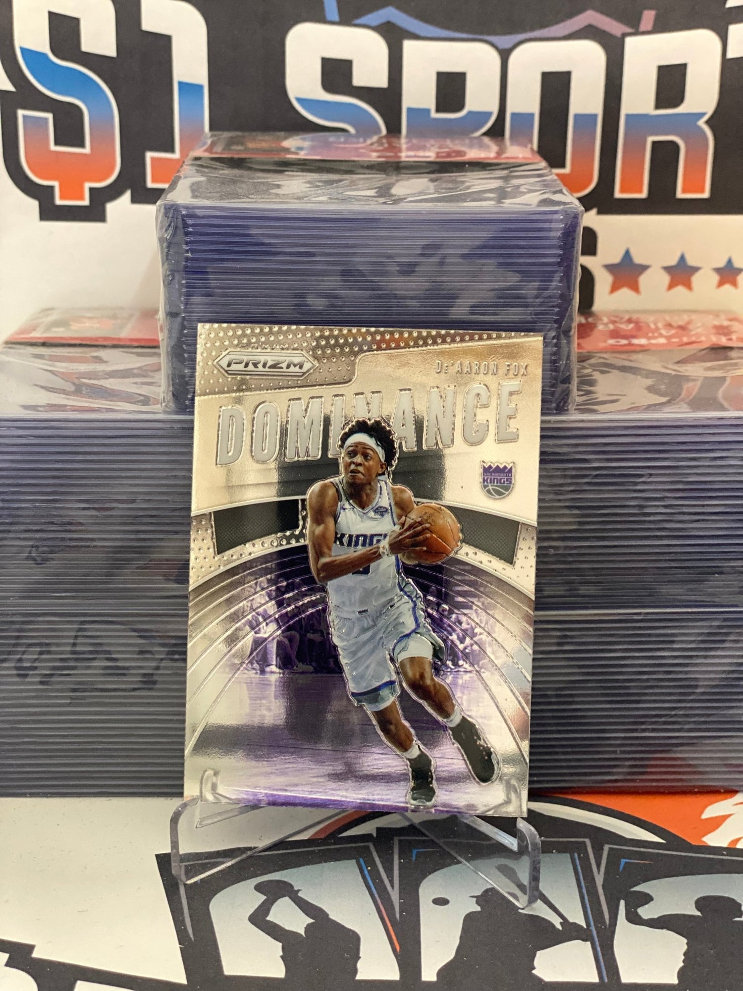 2019 Panini Prizm (Dominance) De'Aaron Fox #7