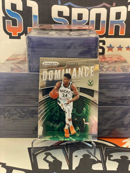 2019 Panini Prizm (Dominance) Giannis Antetokounmpo #10