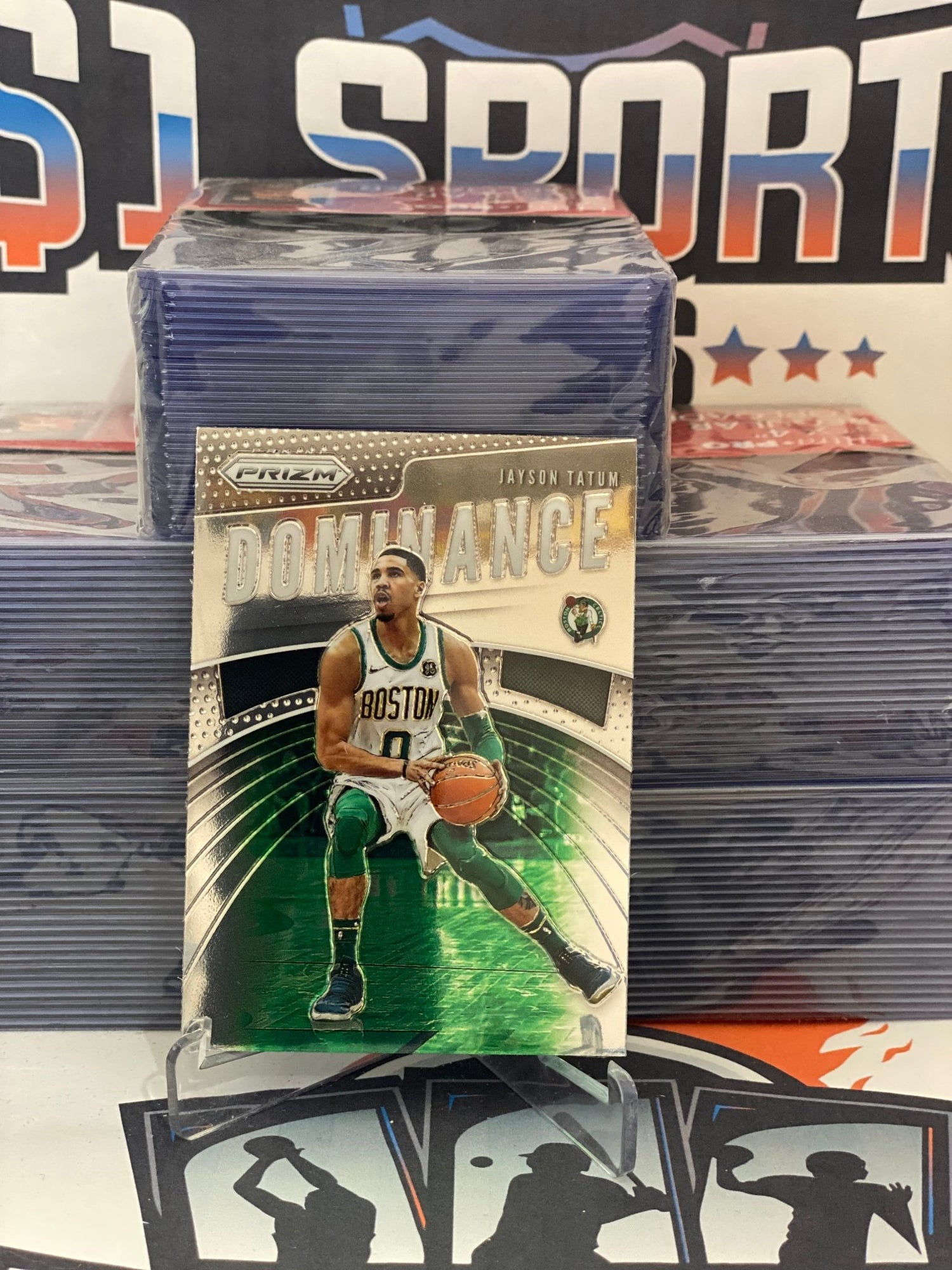 2019 Panini Prizm (Dominance) Jayson Tatum #13