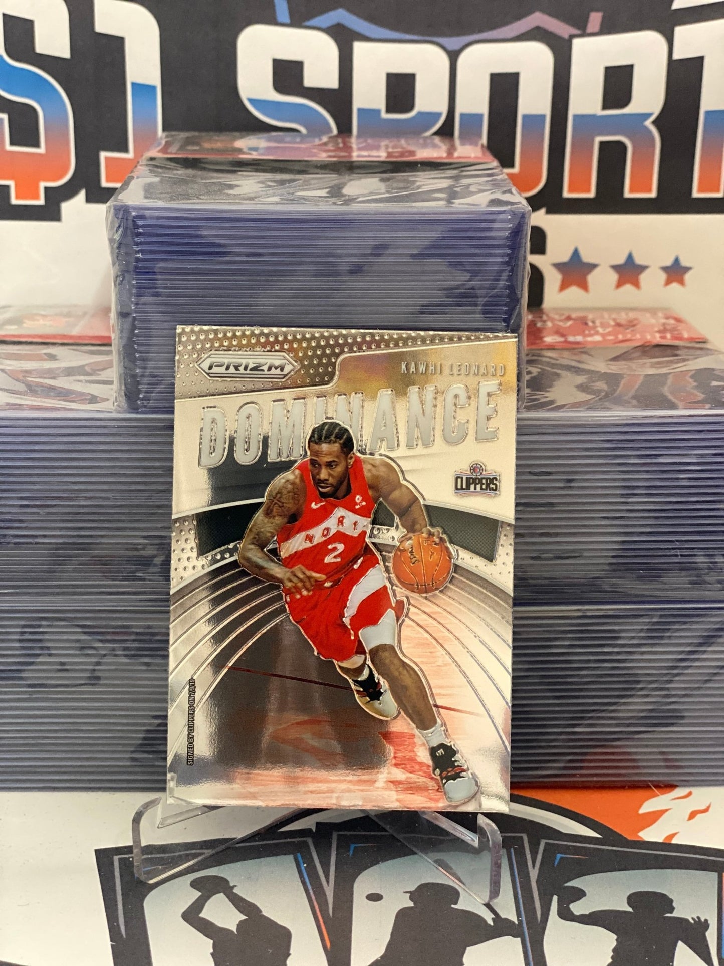 2019 Panini Prizm (Dominance) Kawhi Leonard #16