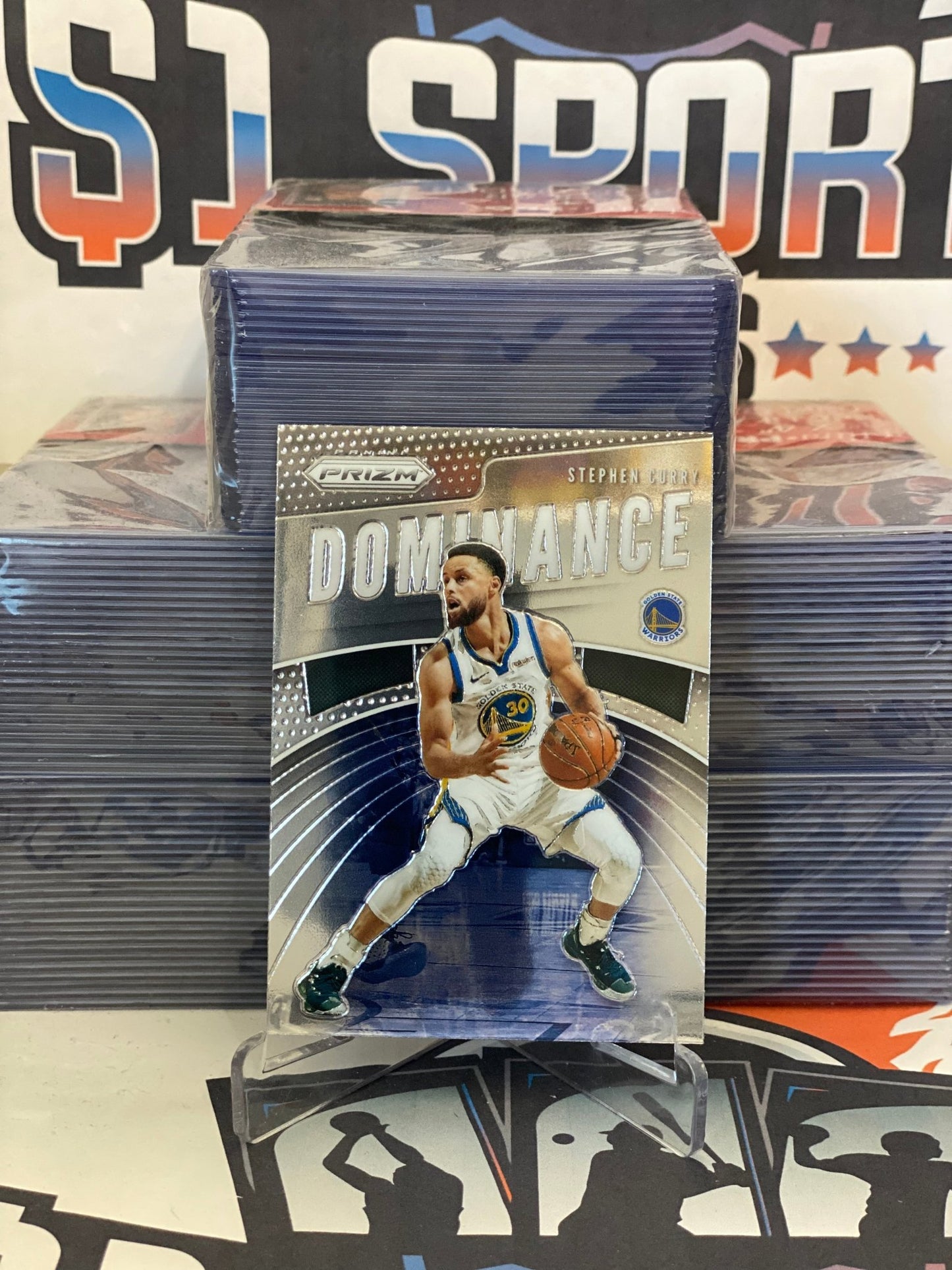 2019 Panini Prizm (Dominance) Stephen Curry #24