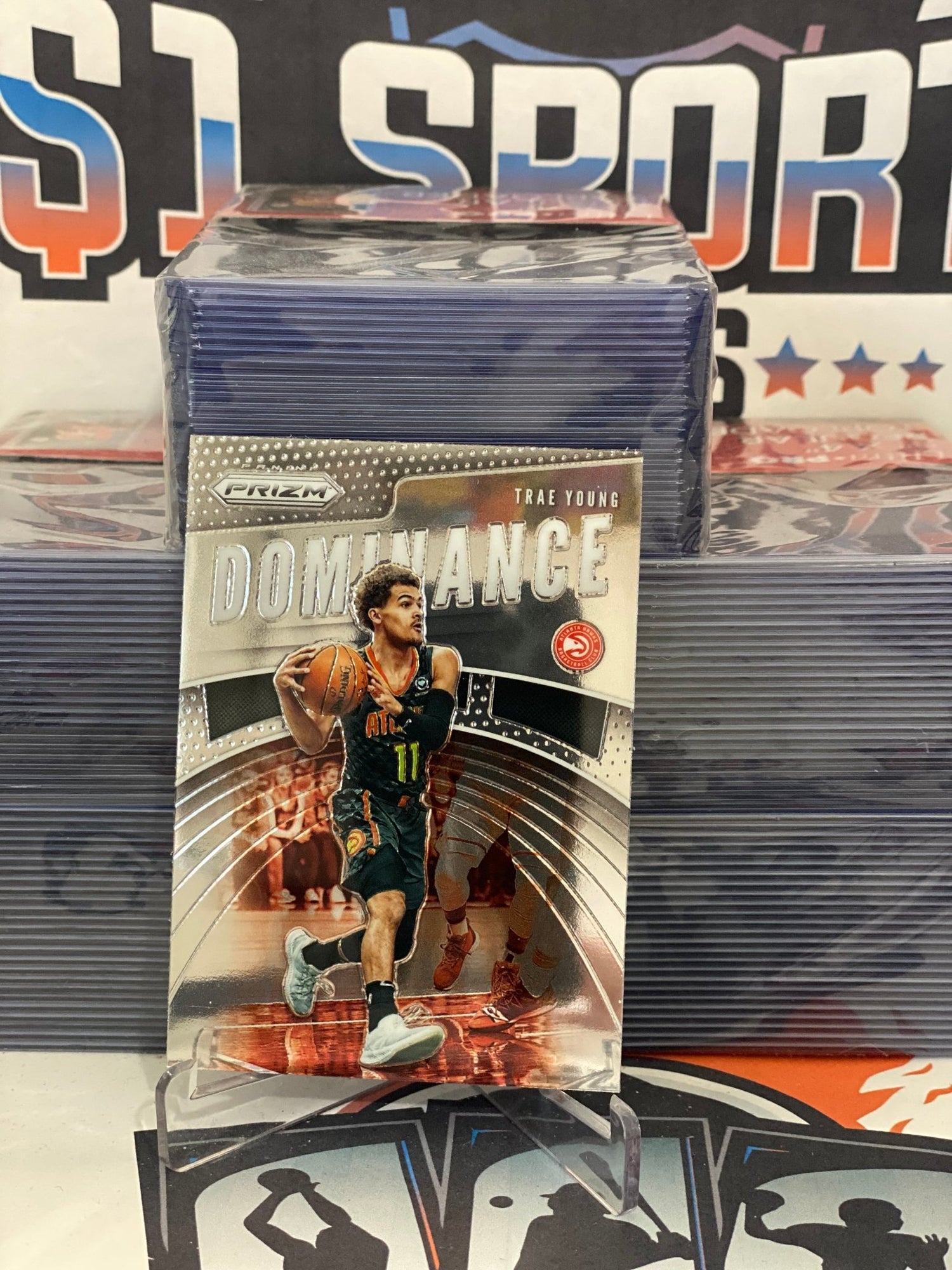 2019 Panini Prizm (Dominance) Trae Young #25