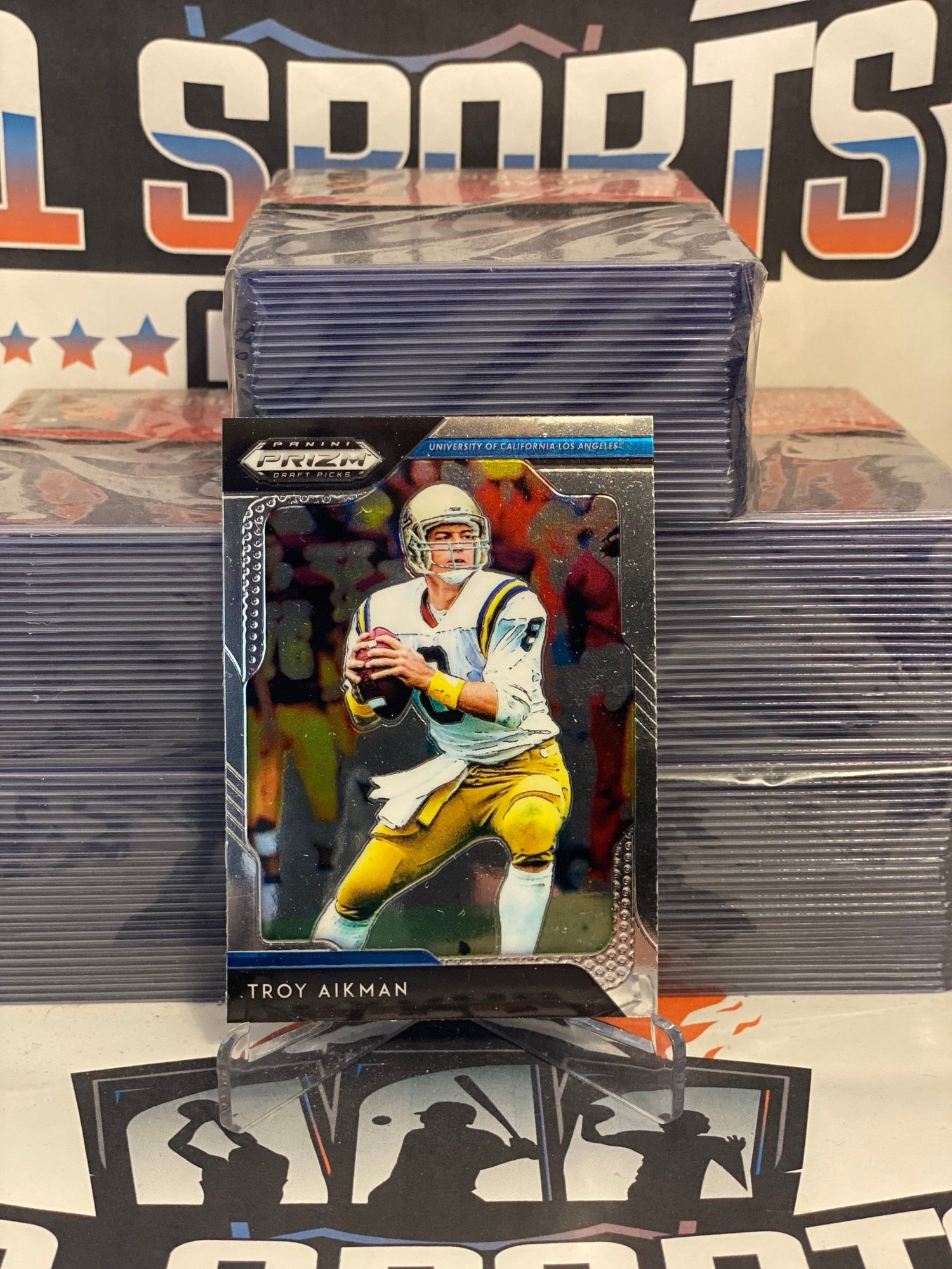 2019 Panini Prizm Draft Picks Troy Aikman #97