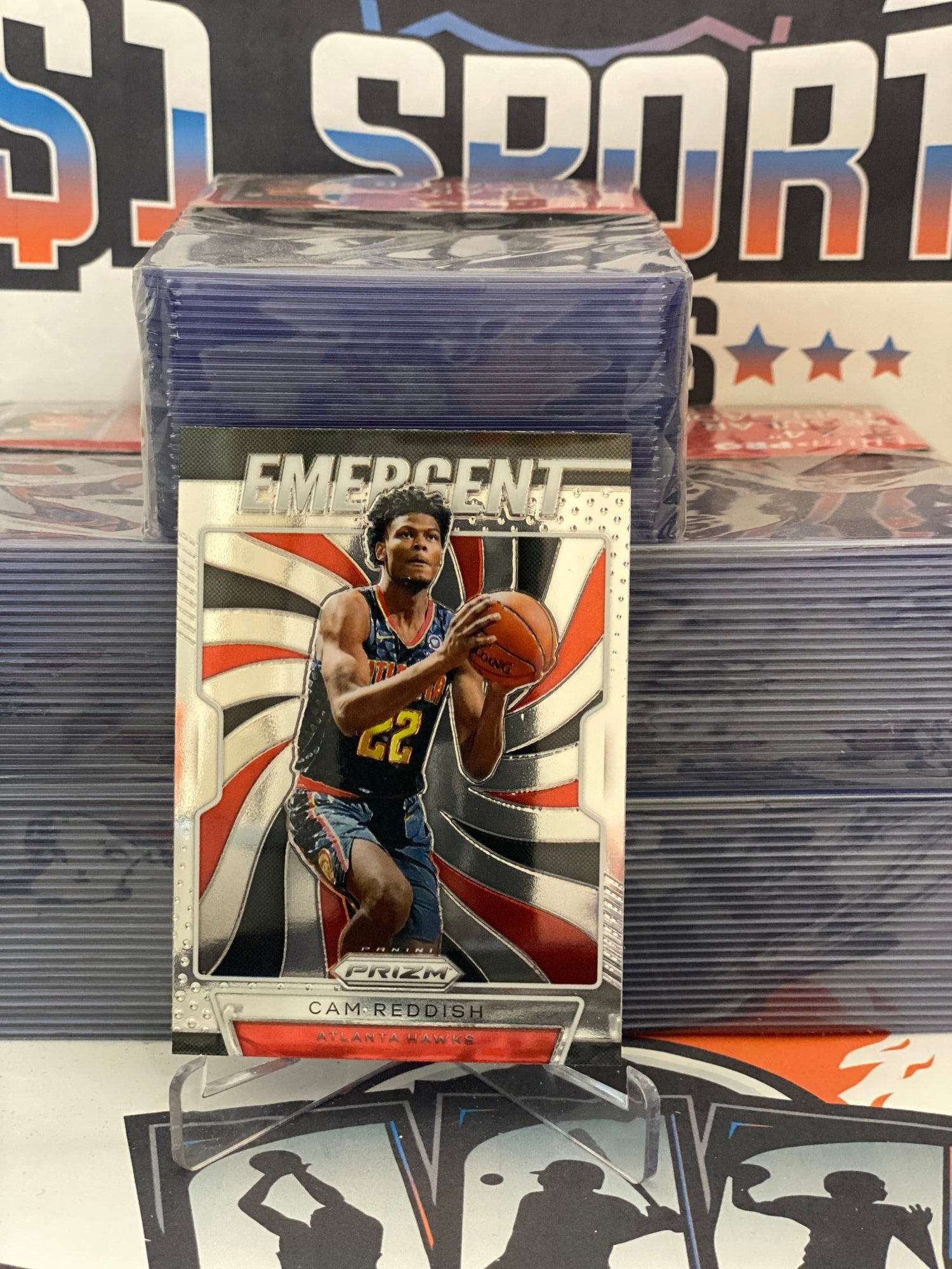 2019 Panini Prizm (Emergent) Cam Reddish Rookie #3