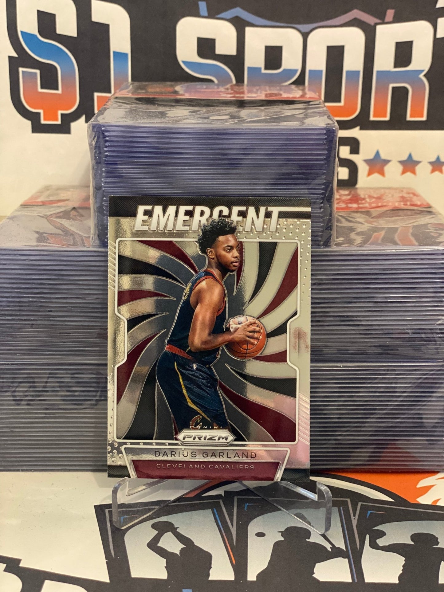 2019 Panini Prizm (Emergent) Darius Garland Rookie #19