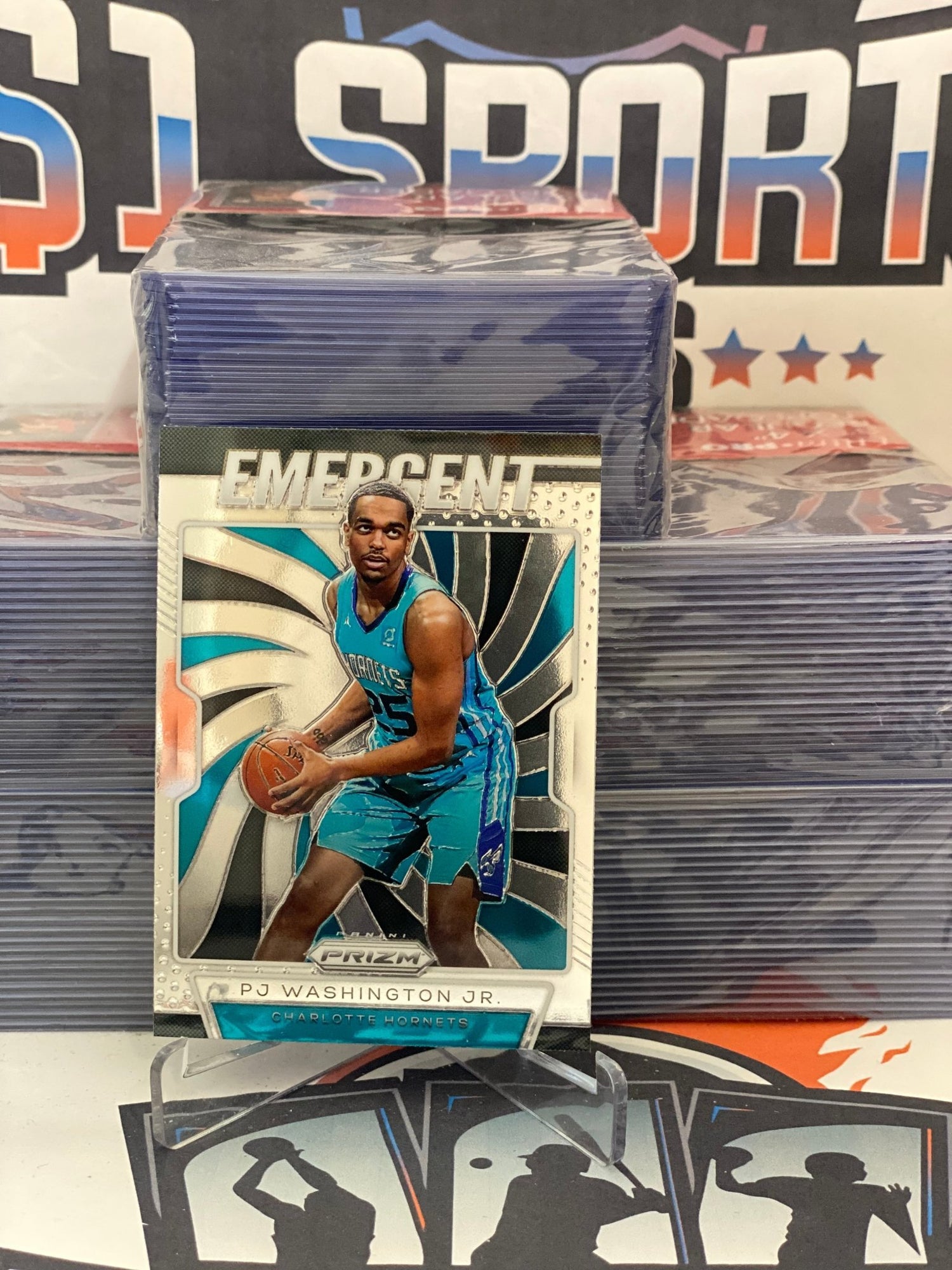 2019 Panini Prizm (Emergent) PJ Washington Jr. Rookie #23