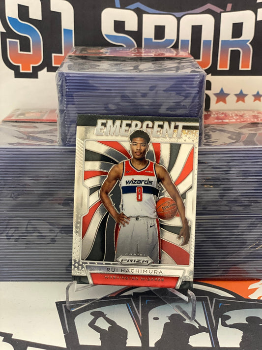 2019 Panini Prizm (Emergent) Rui Hachimura Rookie #21