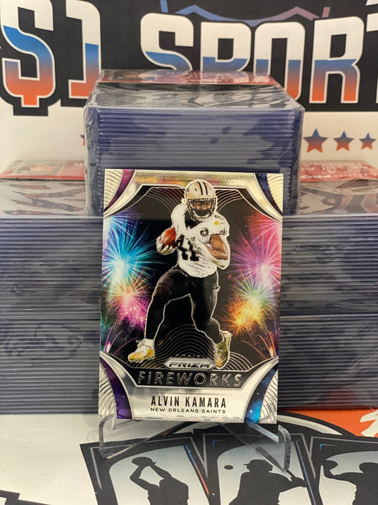 2019 Panini Prizm (Fireworks) Alvin Kamara #FW-AK