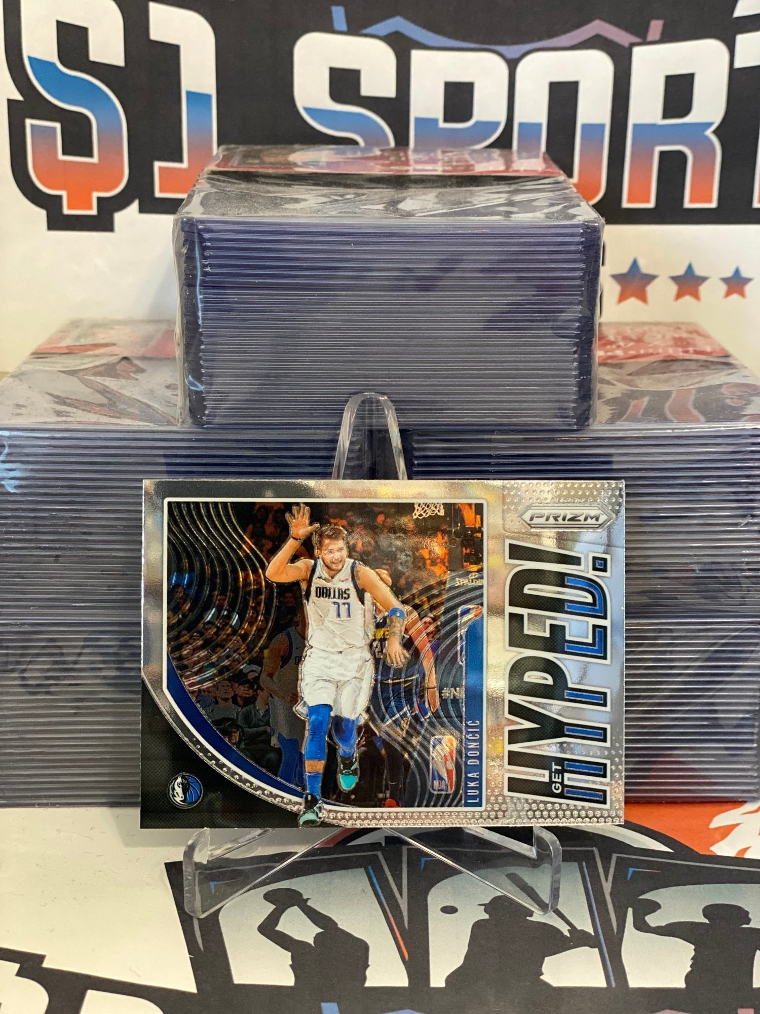 2019 Panini Prizm (Get Hyped!) Luka Doncic #6