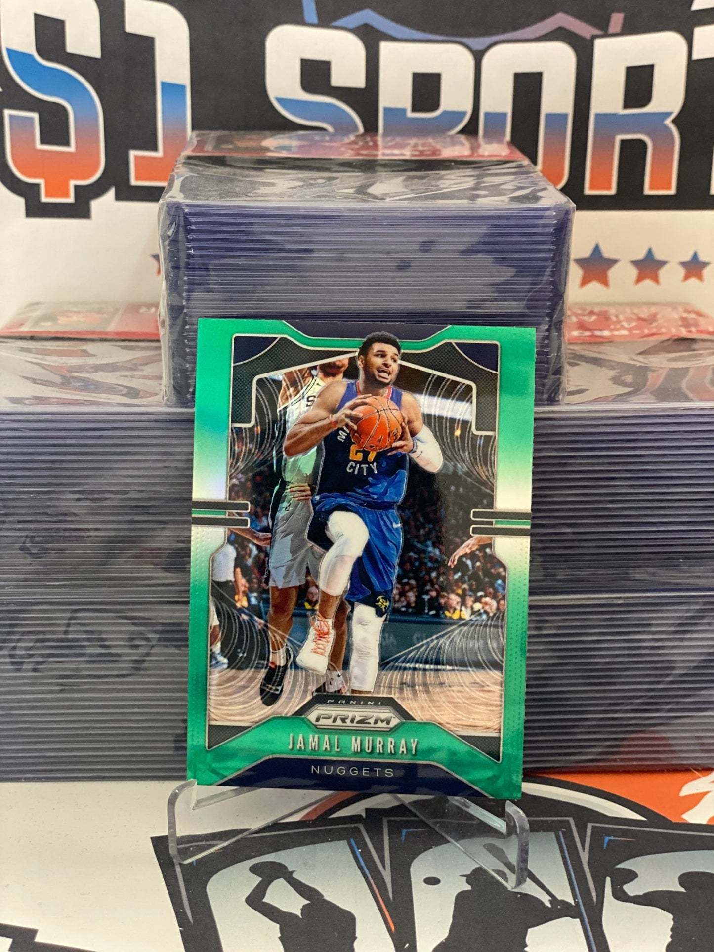 2019 Panini Prizm (Green Prizm) Jamal Murray #83