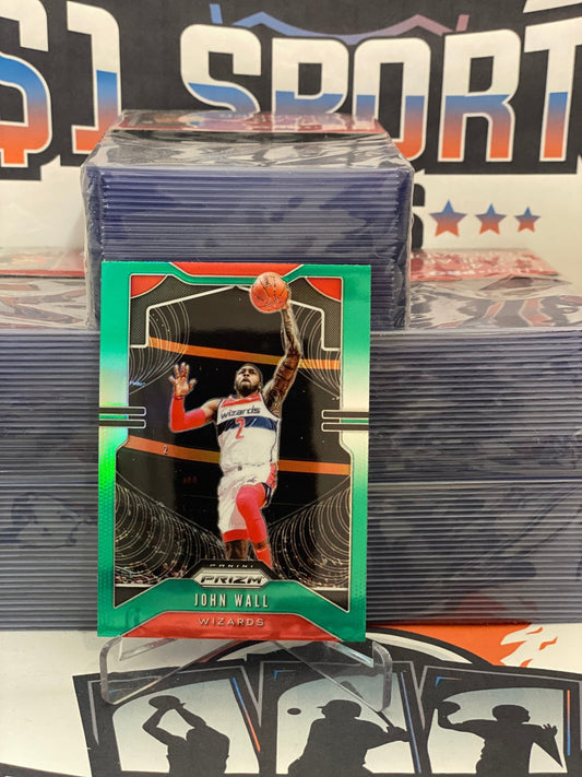 2019 Panini Prizm (Green Prizm) John Wall #181