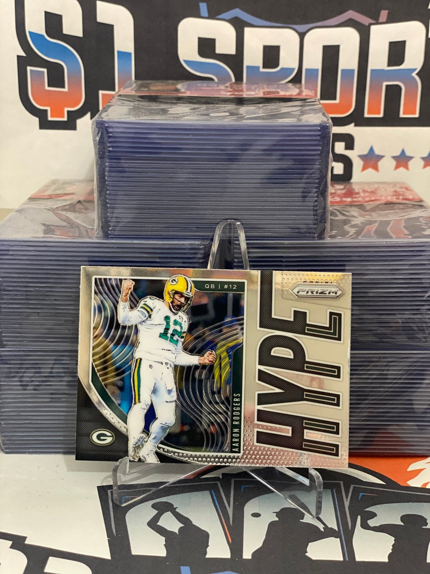 2019 Panini Prizm (Hype) Aaron Rodgers #H-RR