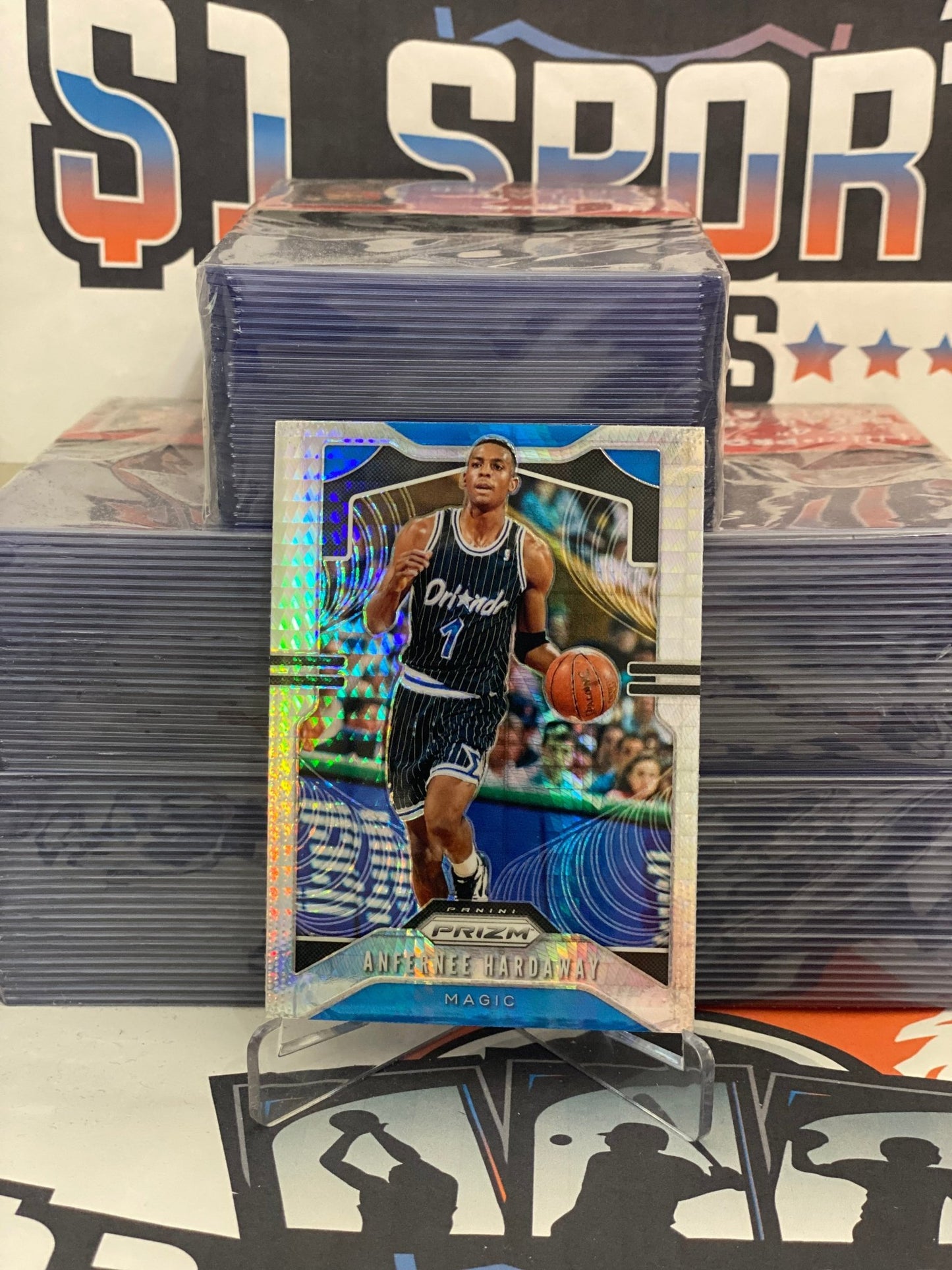 2019 Panini Prizm (Hyper Prizm) Anfernee Hardaway #12