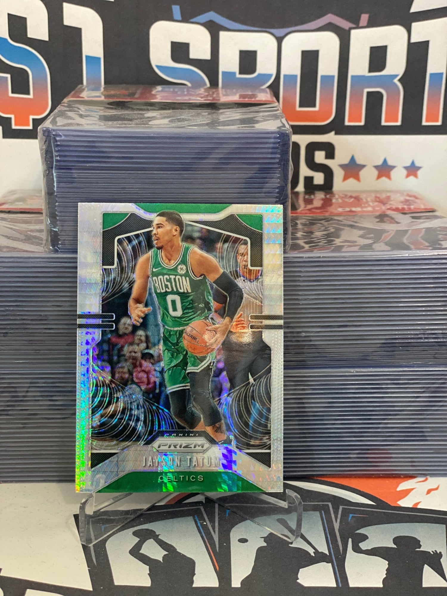 2019 Panini Prizm (Hyper Prizm) Jayson Tatum #39