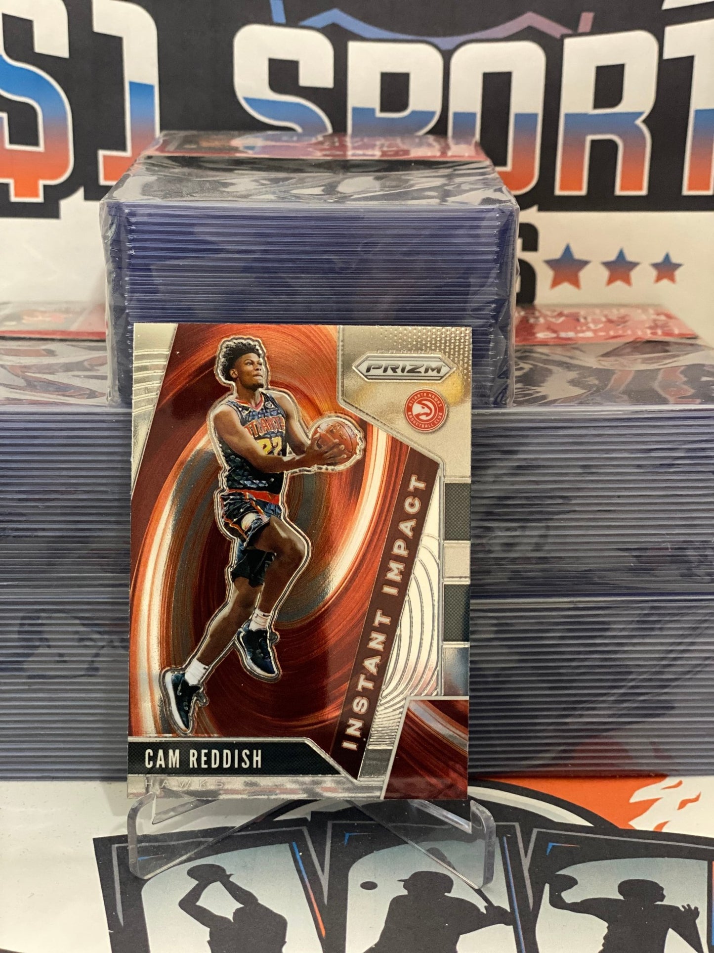 2019 Panini Prizm (Instant Impact) Cam Reddish Rookie #18