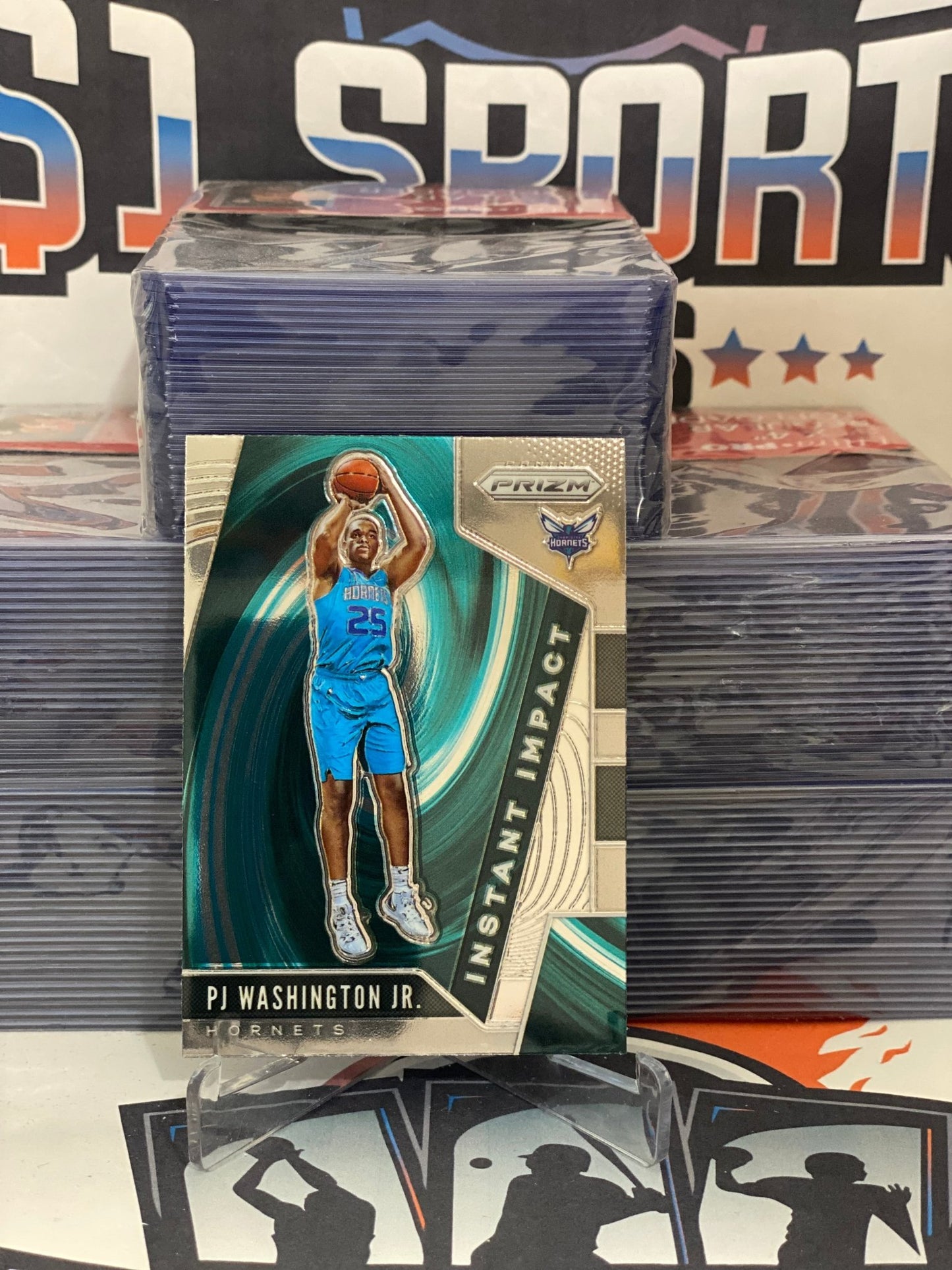 2019 Panini Prizm (Instant Impact) PJ Washington Jr. Rookie #20