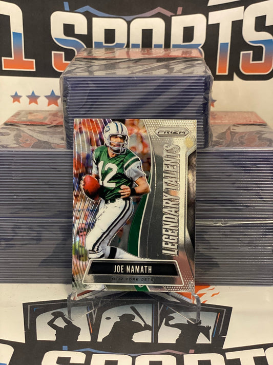 2019 Panini Prizm (Legendary Talents) Joe Namath #LT-JN