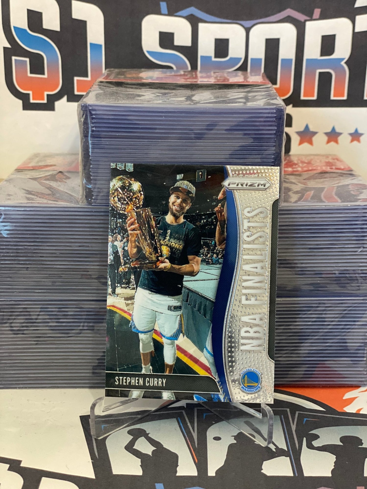 2019 Panini Prizm (NBA Finalists) Stephen Curry #6